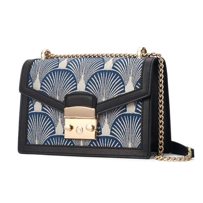 Artistic Embroidery Leather Women's Messenger Bag Sophisticated Women's Handbag