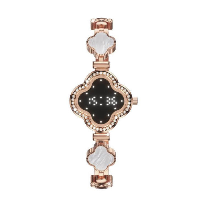 AuraGlow L8 Elegant Smart Wellness Health Bracelet Daily Activity Monitoring