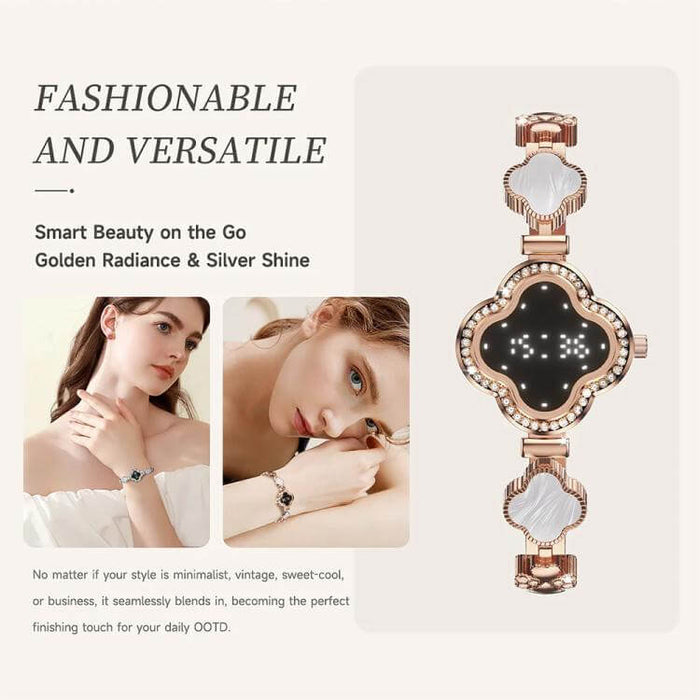 AuraGlow L8 Elegant Smart Wellness Health Bracelet Lightweight Comfortable Fit