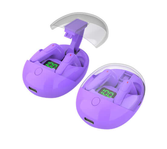 AuraPod Pro Pure Stereo Wireless Touch Earbuds Comfortable Secure Fit