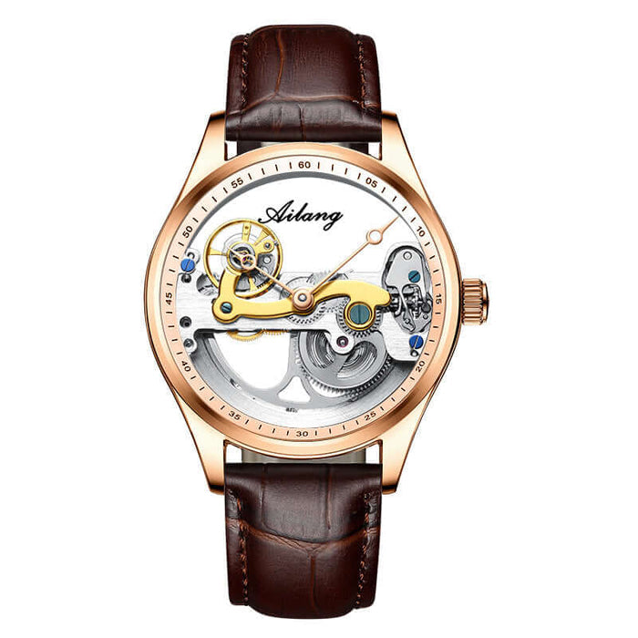 Automatic Hollow Mechanical Sports Watch for Men luminous hands