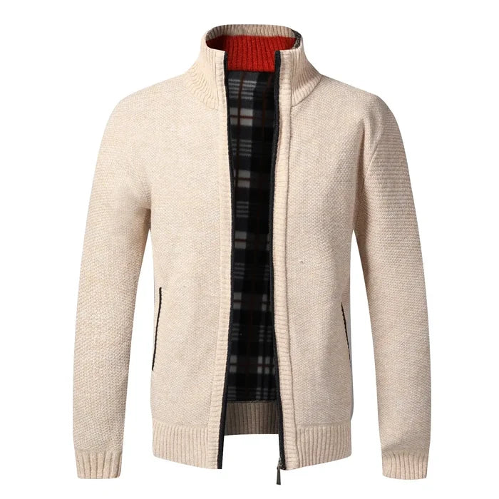 Cardigan01  Beige / Asian Size  XXL