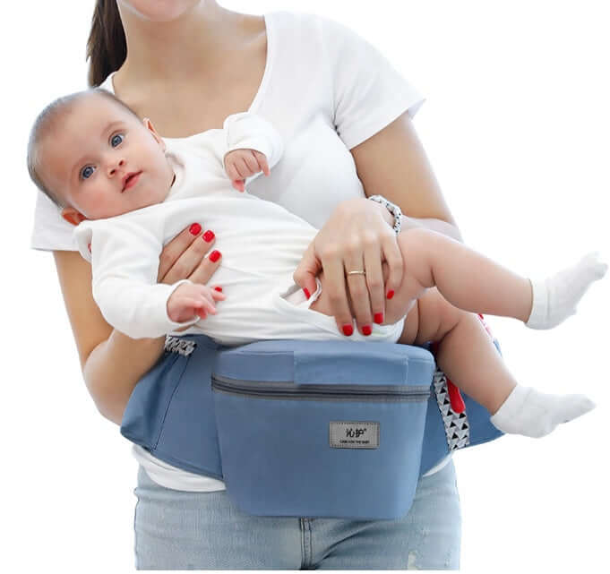 Baby Carrier Waist Stool side mesh storage.