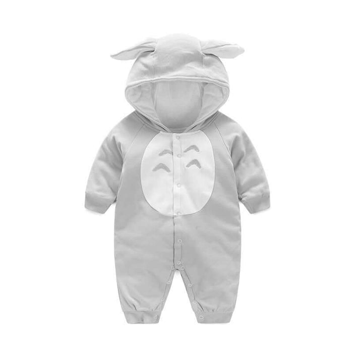 Baby Jumpsuit Romper Cotton Long Sleeve Outfit durable pure cotton fabric weave closeup showing high breathability.