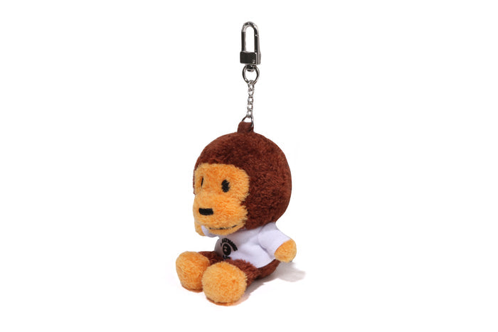 BABY MILO COLLEGE TEE PLUSH DOLL KEYCHAIN