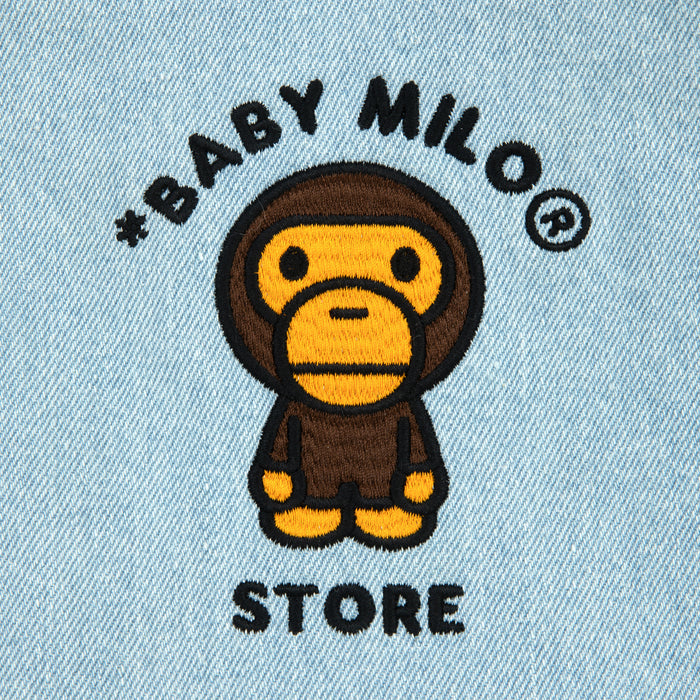 BABY MILO DENIM SMALL TOTE BAG