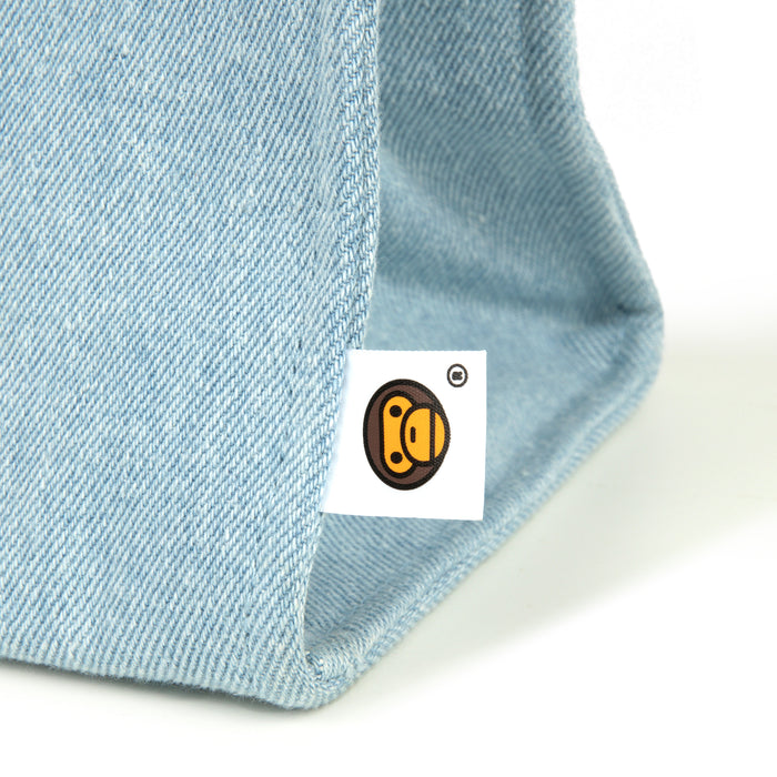 BABY MILO DENIM SMALL TOTE BAG