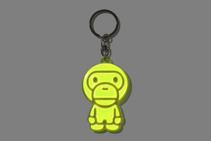 BABY MILO REFLECTIVE KEYCHAIN