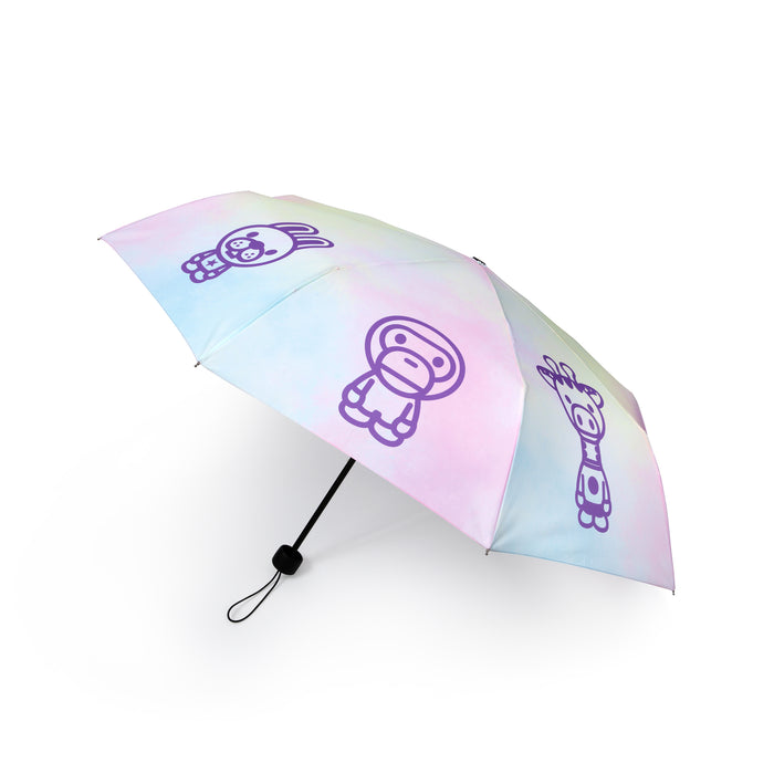 BABY MILO TIE DYE FOLDABLE UMBRELLA