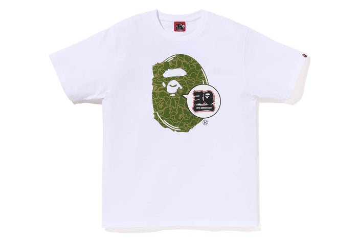 BAPE 30TH ANNIV. APE HEAD TEE