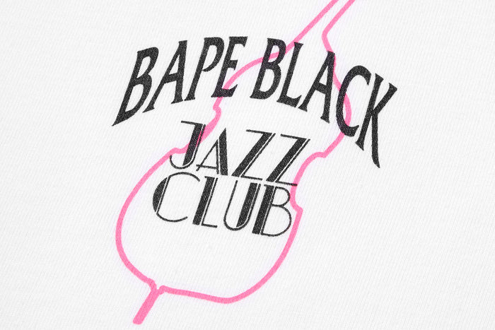 BAPE BLACK CONTRABASS TEE