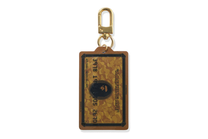 BAPE CARD KEYCHAIN