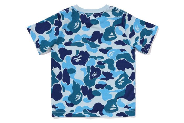 BAPE KIDS ABC CAMO BABY MILO COLLEGE T-SHIRT