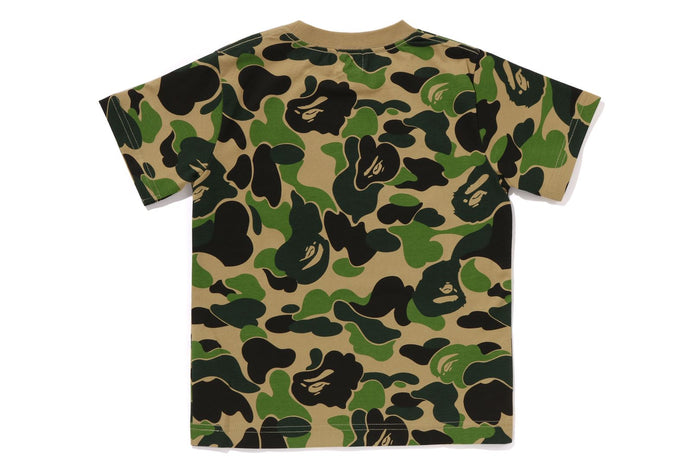BAPE KIDS ABC CAMO BABY MILO COLLEGE T-SHIRT
