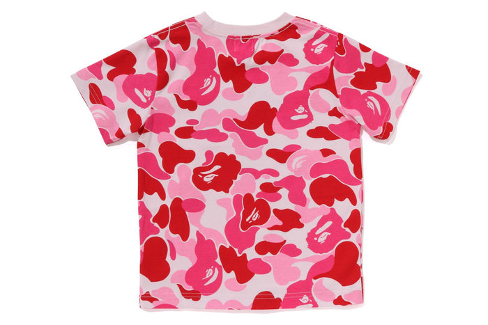 BAPE KIDS ABC CAMO BABY MILO COLLEGE T-SHIRT