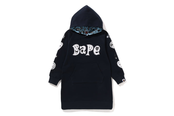 BAPE KIDSÂ® X CHOCOMOO HOODIE ONEPIECE