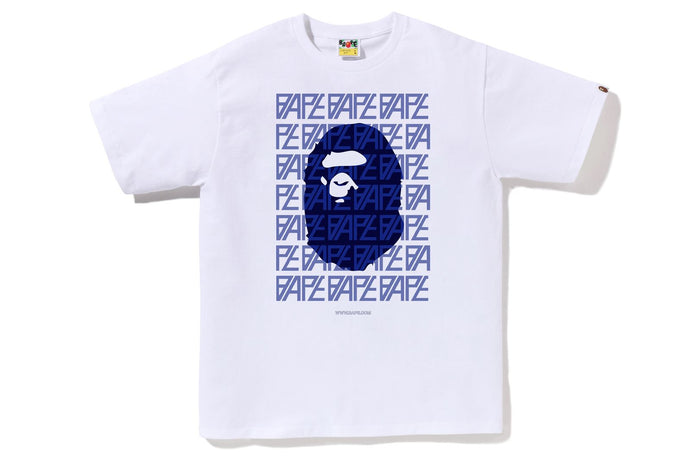 BAPE LOGO MONOGRAM TEE