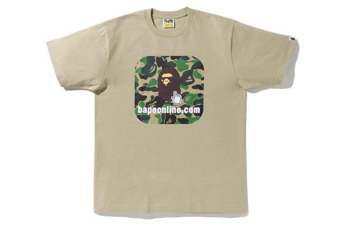 BAPE MENS ABC CAMO BAPE ONLINE T-SHIRT