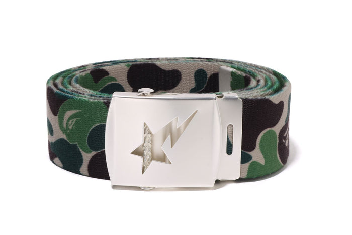 BAPE MENS ABC CAMO GI BELT