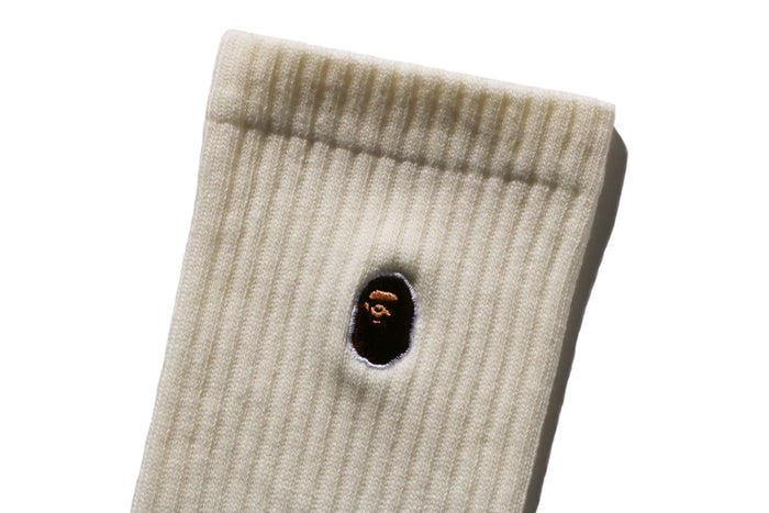 BAPE MENS APE HEAD ONE POINT SOCKS