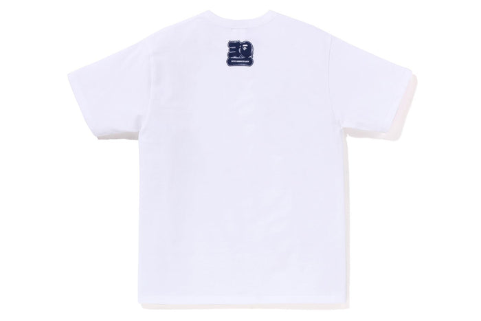 BAPE MENS COTTON APE HEAD PRINT 30TH ANNIVERSARY T-SHIRT