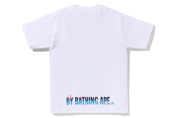 BAPE MENS SAKURA APE FACE TEE