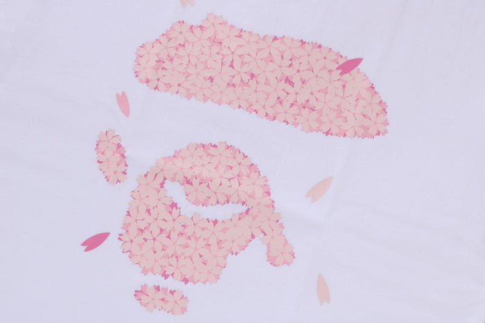 BAPE MENS SAKURA APE FACE TEE