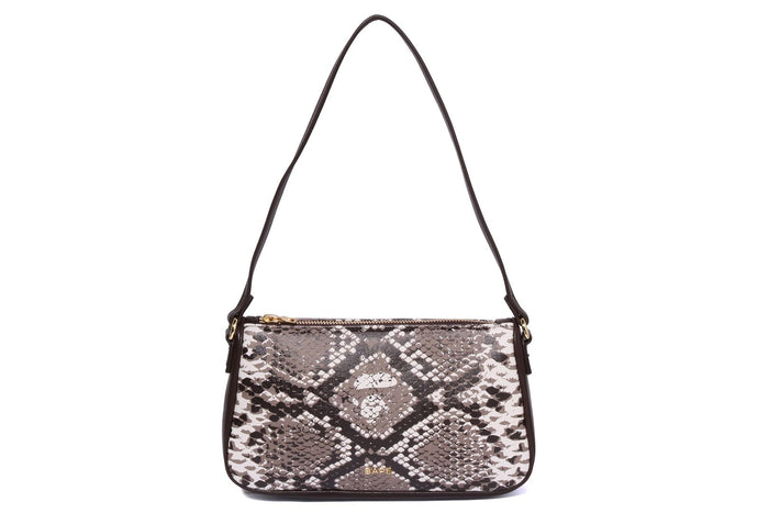 BAPE SNAKE PATTERN HAND BAG