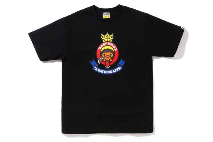 BAPE STORE® LONDON 1ST ANNIV. BABY MILO CROWN TEE