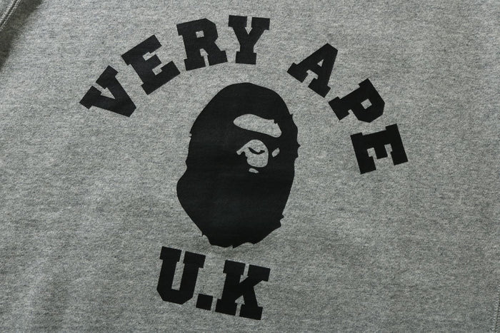 BAPE STORE LONDON VERY APE COLLEGE CREWNECK