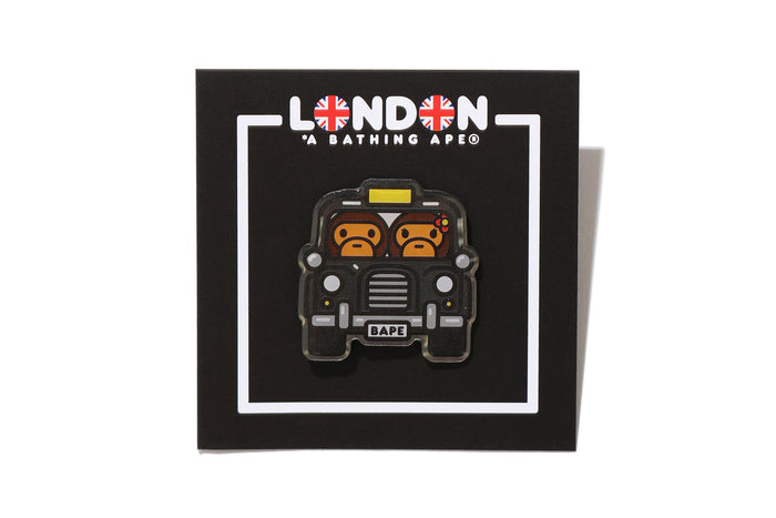 BAPE STOREÂ® LONDON BABY MILO LONDON TAXI PINS #1