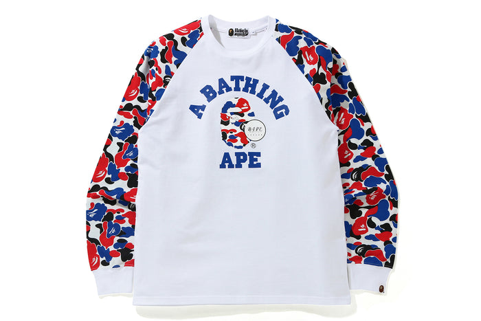 BAPE STOREÂ® LONDON CAMO LONG SLEEVE TEE