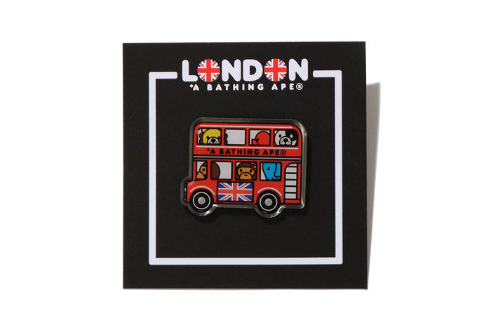 BAPE STOREÂ® LONDON LONDON BUS PINS #1
