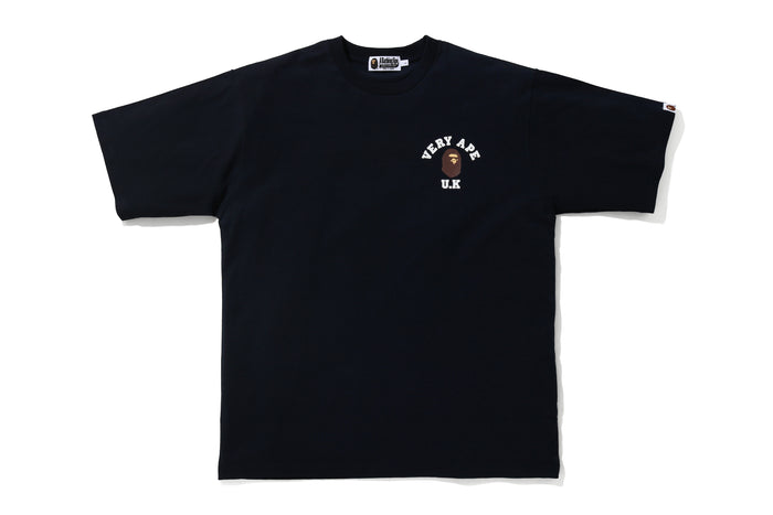 BAPE STOREÂ® LONDON VERY APE COLLEGE RLX TEE