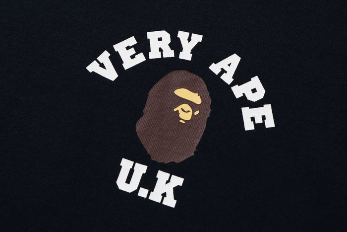 BAPE STOREÂ® LONDON VERY APE COLLEGE RLX TEE