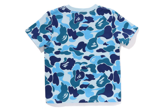 BAPE WOMENS ABC CAMO COLLEGE MINI TEE