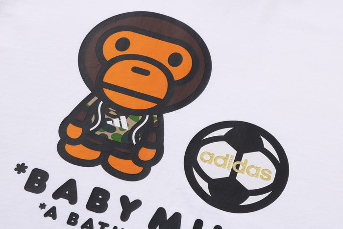 BAPE X ADIDAS - BABY MILO TEE LADIES