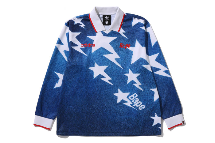 BAPE X ADIDAS LS STA JERSEY