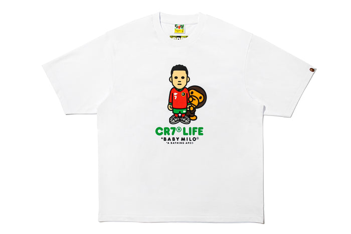 BAPE X CR7 LIFE BABY MILO RELAXED FIT TEE