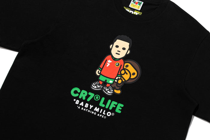 BAPE X CR7 LIFE BABY MILO RELAXED FIT TEE