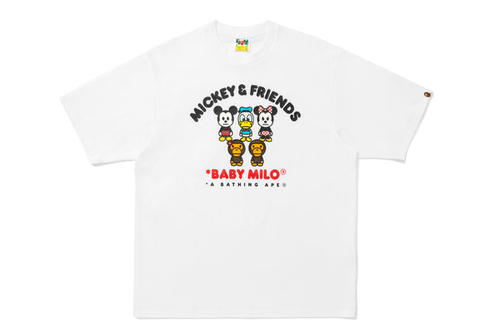 BAPE X DISNEY MICKEY & FRIENDS BABY MILO RELAXED FIT TEE