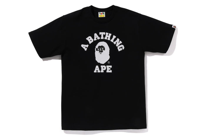BAPE X GOD SELECTION XXX COLLEGE TEE