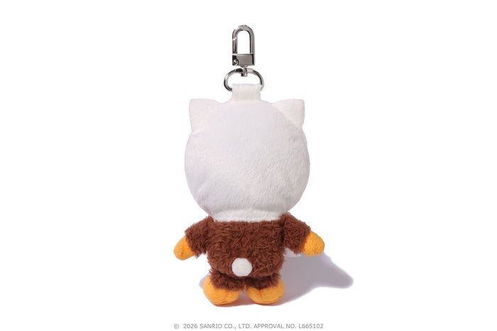 BAPE X HELLO KITTY PLUSH DOLL KEYCHAIN