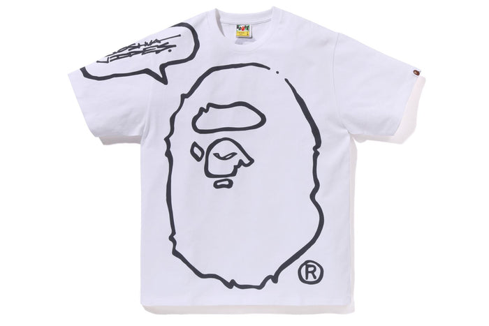 BAPE X JOSHUA VIDES APE HEAD TEE