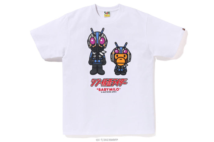 BAPE® X SHIN KAMEN RIDER NO.0 BABY MILO TEE