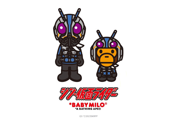 BAPE® X SHIN KAMEN RIDER NO.0 BABY MILO TEE
