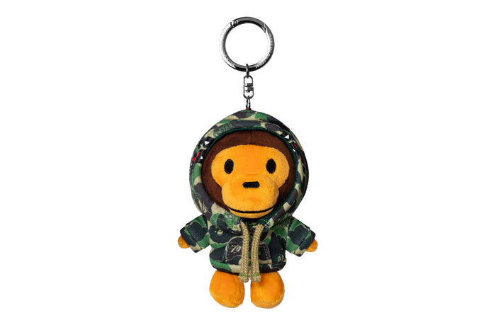 BAPE X SPOTIFY BY CENTRAL CEE CAMO BABY MILO KEYCHAIN
