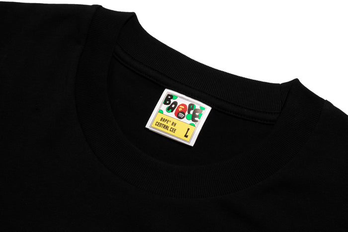 BAPE X SPOTIFY BY CENTRAL CEE COLLEGE RELAXED FIT TEE