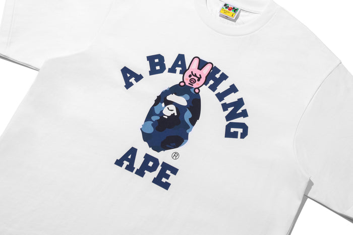 BAPE X STRAY KIDS DWAEKKI COLLEGE TEE