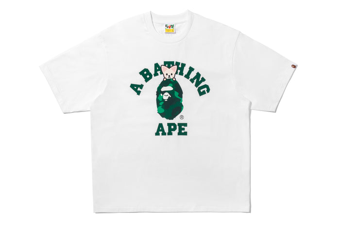 BAPE X STRAY KIDS FOXI.NY COLLEGE TEE